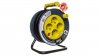 Przedłużacz bębnowy MINI 15m 4x230V /PVC 3x1mm2/ limonkowy OR-AE-1339/L